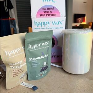 Happy Wax Warmer with Wax Melts